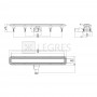 Трап линейный Qtap Standard 74x60 (STANCRM50800304) 2  в интернет магазине сантехники Legres.com.ua