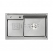 Кухонная мойка Qtap 78x48x23 steel (QTD7848R3012)