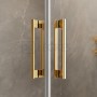 Душевая кабина Radaway Idea KDJ 120x200,5 стекло прозрачное, gold левая (387042-09-01L) 2  в интернет магазине сантехники Legres.com.ua
