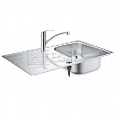 Комплект кухонної мийки і змішувача Grohe K200 (31565SD1)