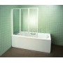 Штора для ванной Ravak VS3-100 100x140 пластик rain (795P010041) 2  в интернет магазине сантехники Legres.com.ua