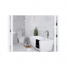 Зеркало для ванной прямоугольное Mideya Classic 500х700 мм (QT2078250640W) с подсветкой