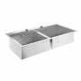 Мийка кухонна Grohe EX Sink K800 подвійна (120 cm) (31585SD0) в інтернет магазині сантехніки Legres.com.ua