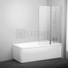 Штора для ванни Ravak 10CVS2-100 L white+Transparent (7QLA0103Z1)