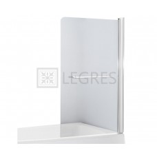 Штора для ванны Eger 80х150 правая, стекло прозрачное (599-02R)