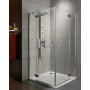 Душевая кабина Radaway Almatea KDD 100x90, стекло коричневое (32182-01-08N) в интернет магазине сантехники Legres.com.ua