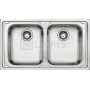 Кухонна мийка Franke LLX 620-79 79х50х19,5 полірована сталь (101.0381.838) 3  в інтернет магазині сантехніки Legres.com.ua