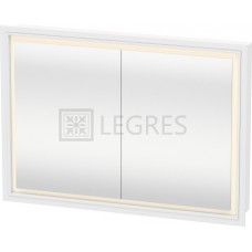 Шкафчик зеркальный Duravit L-Cube 100x15,4x70 белый (LC765200000)