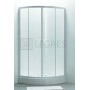TISZA душова кабіна 80 * 80 * 185см (скла + двері), профіль білий, скло в інтернет магазині сантехніки Legres.com.ua