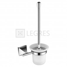 Щітка для унітазу DEVIT 6060151 CLASSIC Toilet brush holder, chrome, glass