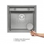 Кухонная мойка Qtap 52x49x23 steel (QTD52493012) 6  в интернет магазине сантехники Legres.com.ua