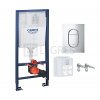 Инсталляционный комплект Grohe Rapid Sl 113×50x16,5 для подвесного унитаза (39504000)