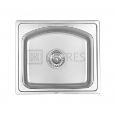 Кухонна мийка Qtap Micro Decor 47, 5x41, 5x18, 5 steel (QT4842MICDEC08)