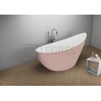 Акрилова ванна Polimat рожева, 1800х800 мм (00410)
