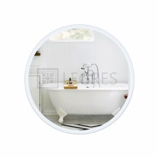 Дзеркало для ванної  кругле Virgo 800х800 мм (QT1878250680W) з підсвічуванням