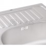 Кухонная мойка Qtap 5848 Micro Decor 0,8 мм (QT5848MICDEC08) 3  в интернет магазине сантехники Legres.com.ua
