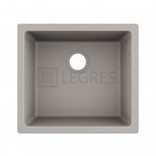 Кухонна мийка Hansgrohe S510-U450 SG 50x45x20,5 сірий бетон (43431380)