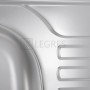 Мойка кухонная HAIBA 65x50 SATIN (HB0555) 2  в интернет магазине сантехники Legres.com.ua