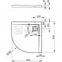 Поддон Radaway Argos A 90x90 (4AA99-01) 1  в интернет магазине сантехники Legres.com.ua