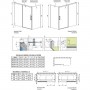 Штора для ванны Radaway Idea PN DWJ+S 170x150 правая, безопасное стекло, прозрачное (10042170-01-01R) 2  в интернет магазине сантехники Legres.com.ua