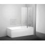 Штора для ванны Ravak 10CVS2-100 L white+Transparent (7QLA0103Z1) 6  в интернет магазине сантехники Legres.com.ua