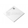 Душовий піддон GEOS білий тонкий, 100 x 100 х 4,5/1,5 3  в інтернет магазині сантехніки Legres.com.ua