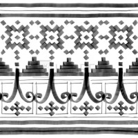 Плитка керамогранит  VIVES Vodevil 8×200×200 (418606)