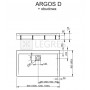 Поддон Radaway Argos D 80x100 (4ADN810-02) 2  в интернет магазине сантехники Legres.com.ua