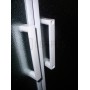 TISZA душова кабіна 90 * 90 * 185 см (скла + двері), профіль білий, скло 5  в інтернет магазині сантехніки Legres.com.ua