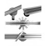 Трап Calani Eco360 600 мм, slim chrom (CAL-G0019) 2  в интернет магазине сантехники Legres.com.ua