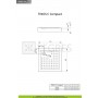 Душевая кабина Radaway Classic C 80x80 стекло прозр+поддон+сифон (30060-01-01+S4TIC8080-08+ТВ50Р) 6  в интернет магазине сантехники Legres.com.ua