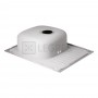 Кухонная мойка Qtap 6550 Micro Decor 0,8 мм (QT6550MICDEC08) 5  в интернет магазине сантехники Legres.com.ua
