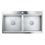 Мийка кухонна Grohe EX Sink K800 подвійна (120 cm) (31585SD0) 3  в інтернет магазині сантехніки Legres.com.ua