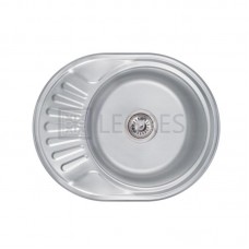 Кухонна мийка Lidz 60x44 0,6 мм decor (LIDZ604406DEC160)