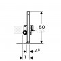 111.593.00.1 Geberit Duofix монтажный элемент для душа, для высоты стяжки 65-90 мм 2  в интернет магазине сантехники Legres.com.ua