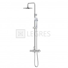 CENTRUM система душова (змішувач-термостат для душу, верхній і ручний душ 1режім, шланг) T-15420