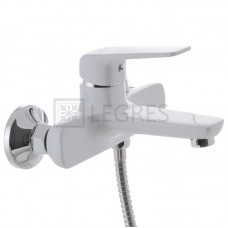Змішувач для ванни з коротким виливом MIXXUS OREGON 009 EURO Білий (MI5794)
